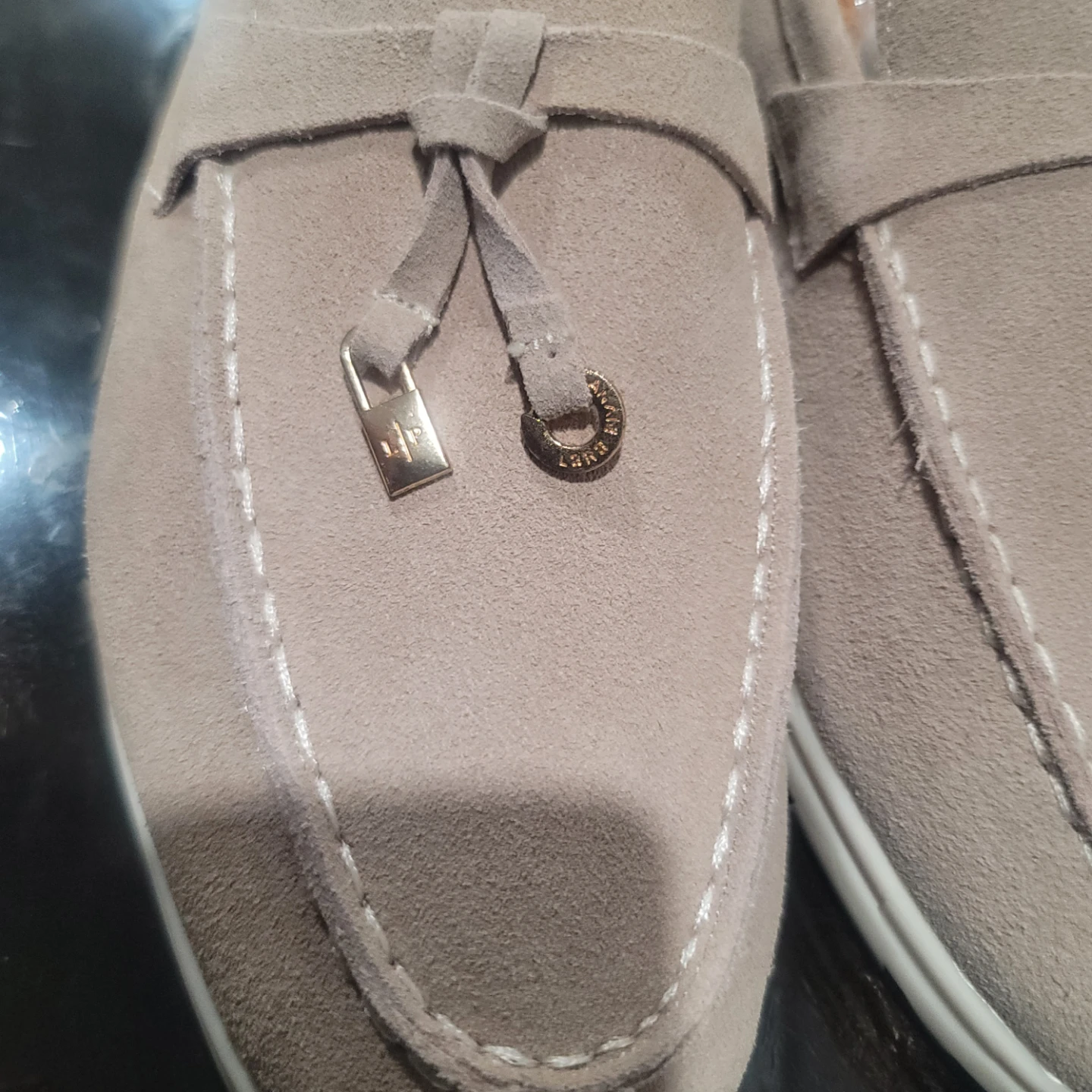 Women's Tan Suede Loafers - photo 2