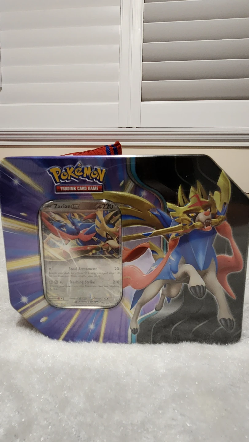 Zacian EX Tin (Sealed) - photo 3