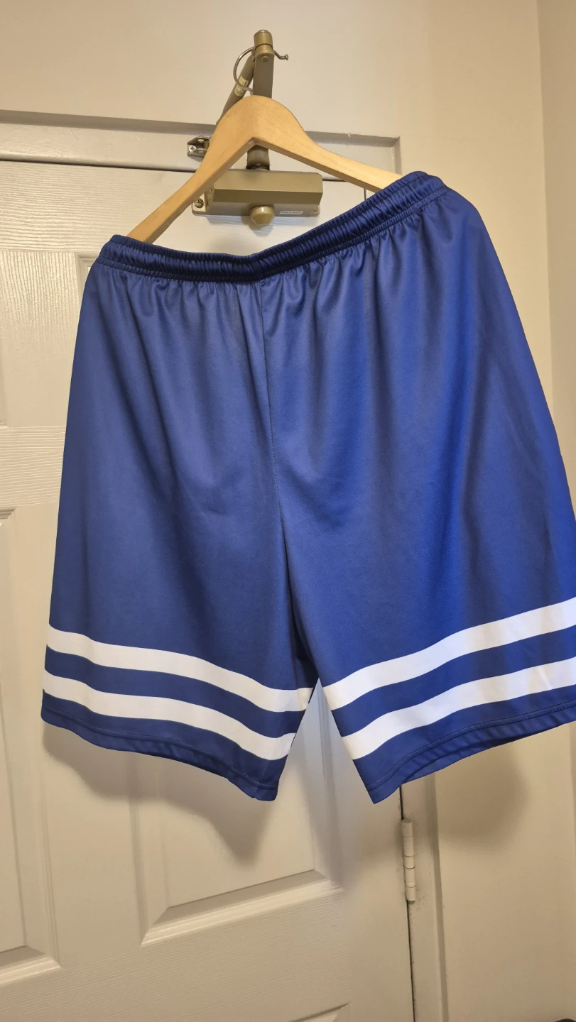 Blue and White Anchor Print Top and Shorts - photo 5