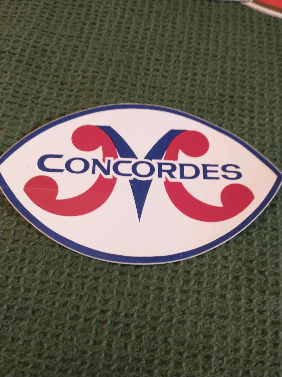 1982-1995 CFL Defunct Montreal Concordes 5" Logo Sticker