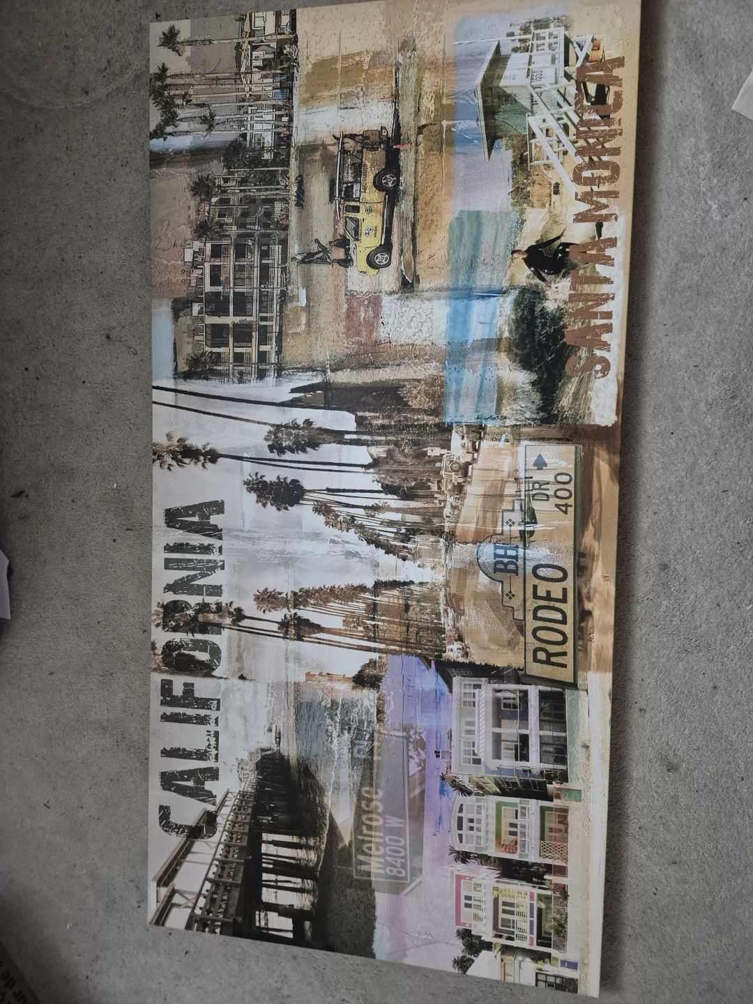 California Collage Wall Art