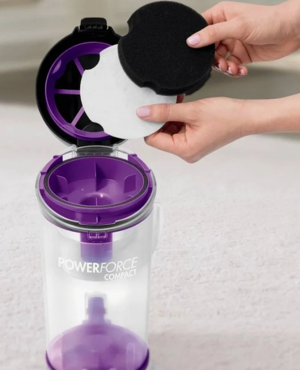 Brand New Bissell PowerForce Compact Vacuum Cleaner - Purple - photo 4