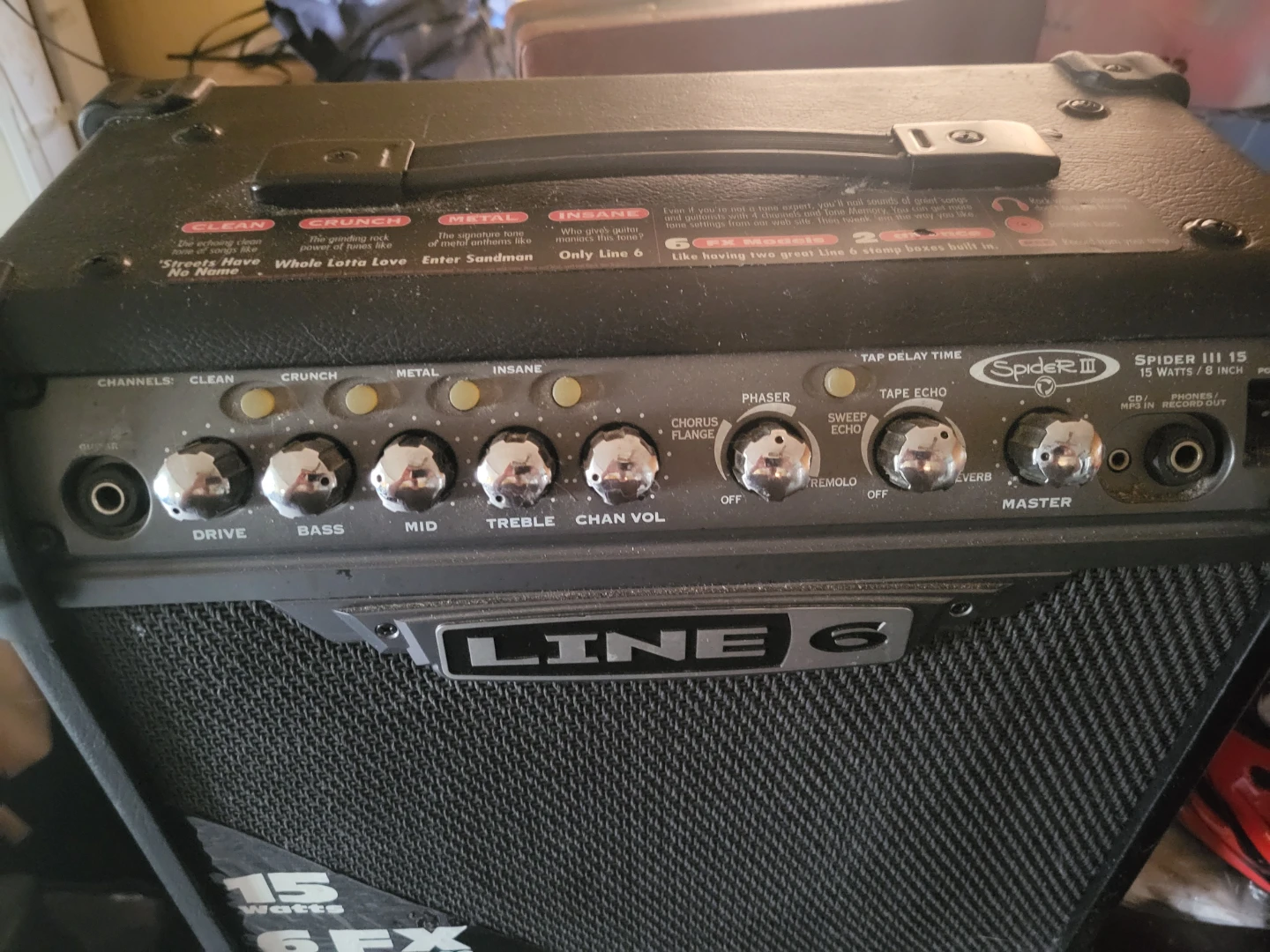 Line 6 Spider III 15 Guitar Amp - photo 2