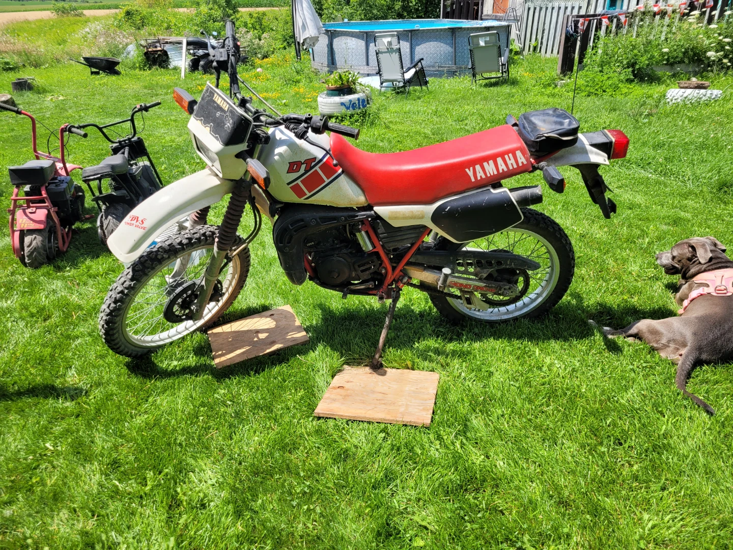 1989Yamaha DT series motorcycle DT200