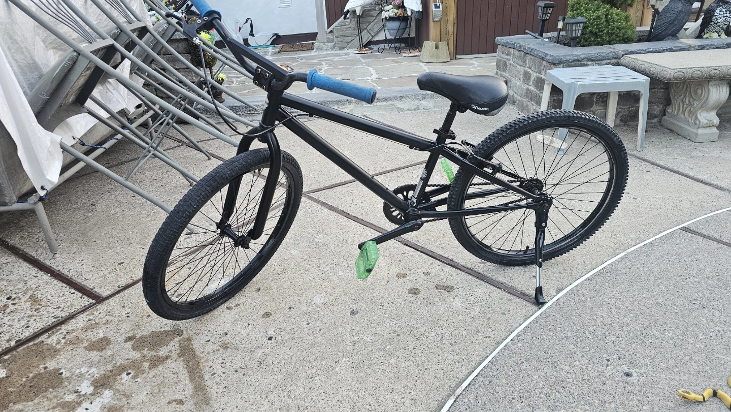 Black BMX cruiser size Bike razor - photo 2