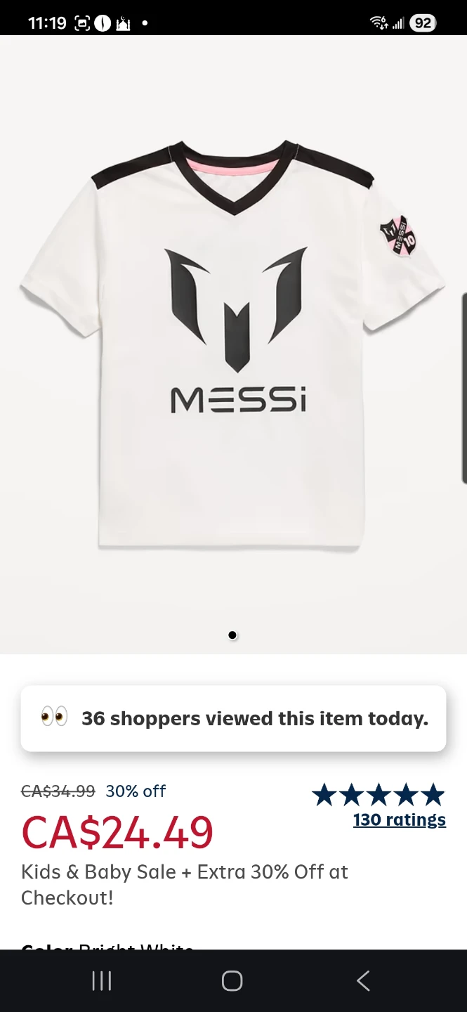 Messi Collection T-Shirt -kids XL - photo 3