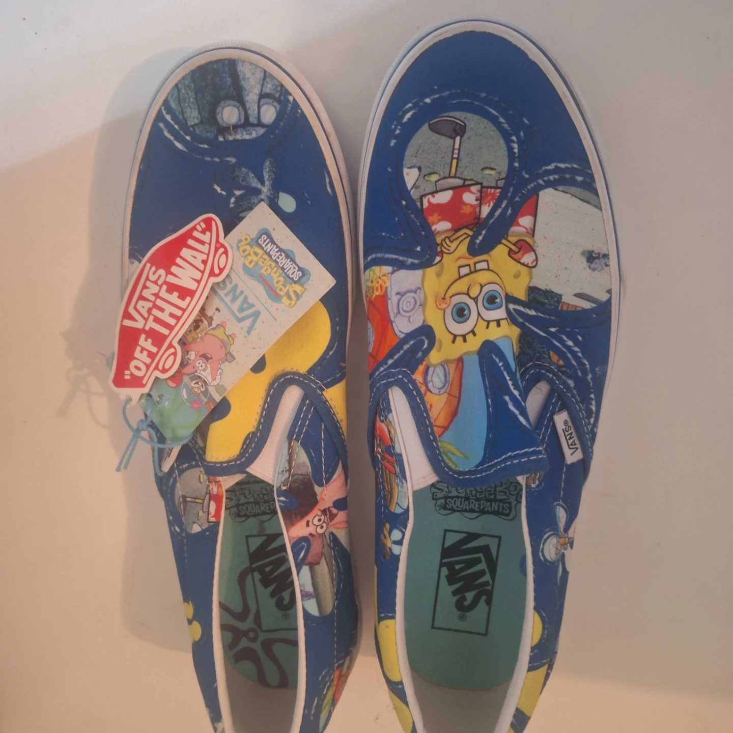 Vans Spongebob Slip-On Shoes size 10 Women's