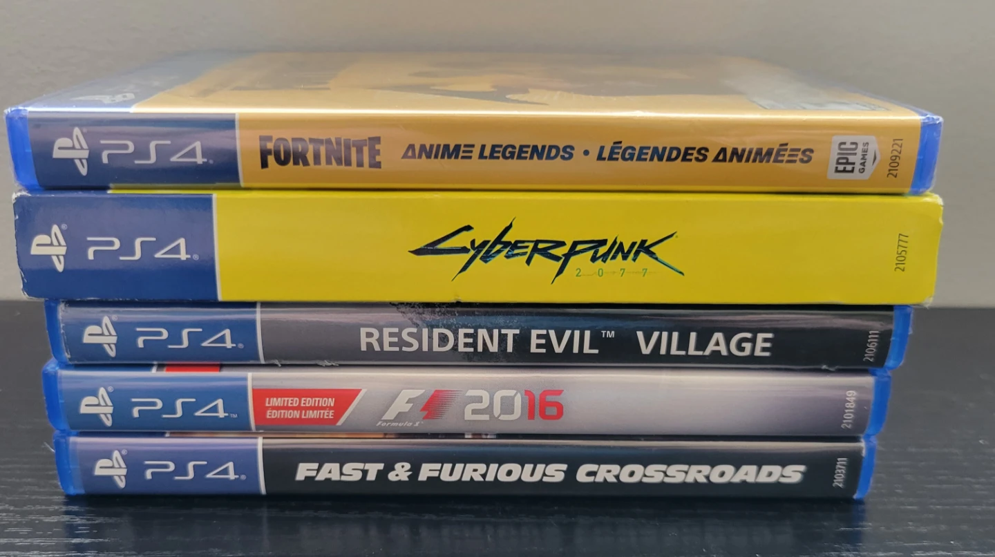 New & Used Ps4 Games, Starting at $30
