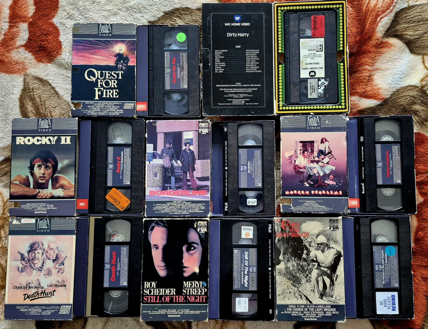 80's original Fox Box Sliders and Warner Clam vhs movies - photo 2
