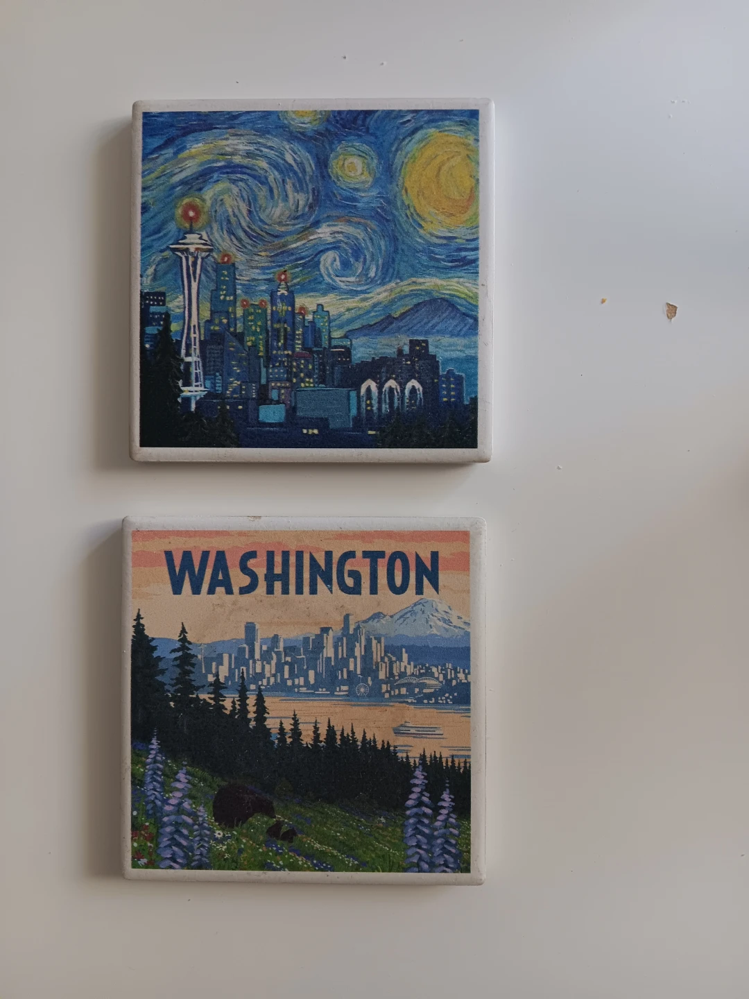 Lantern Press Coasters - Seattle & Washington