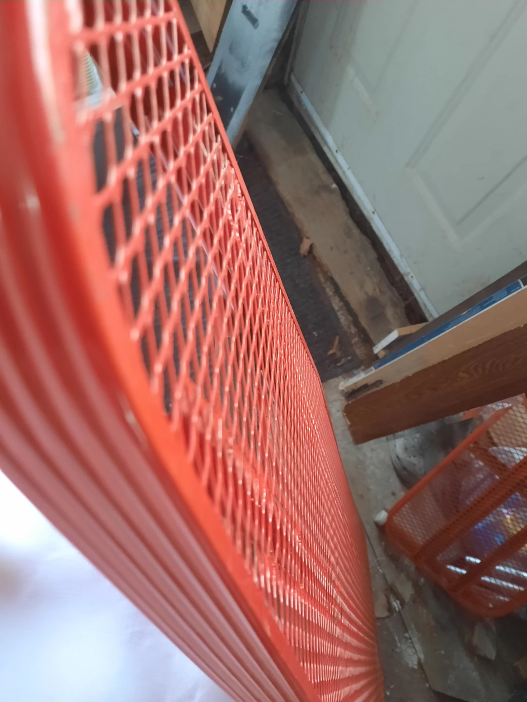 Orange Metal Ironing Board - photo 2