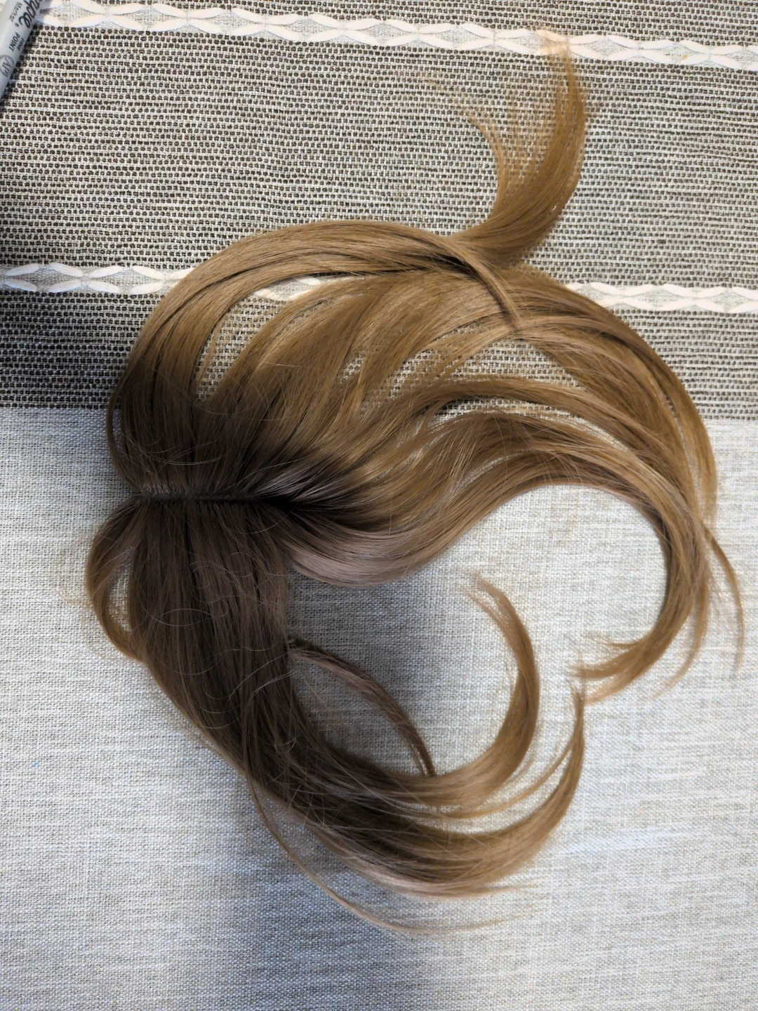 Clip-in Hair Extension - Dark strawberry blonde