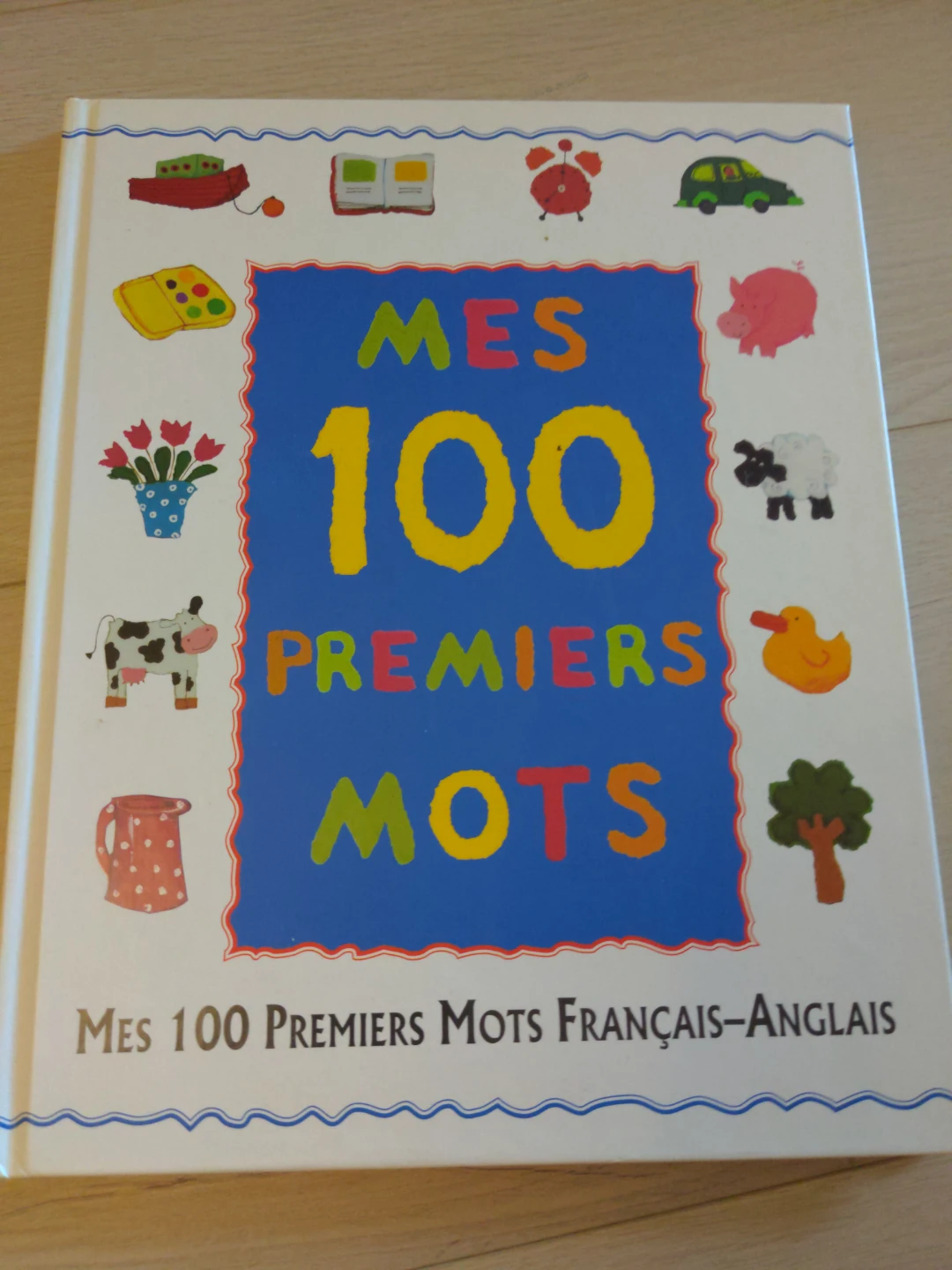Mes 100 Premiers Mots Français-Anglais Children's Book