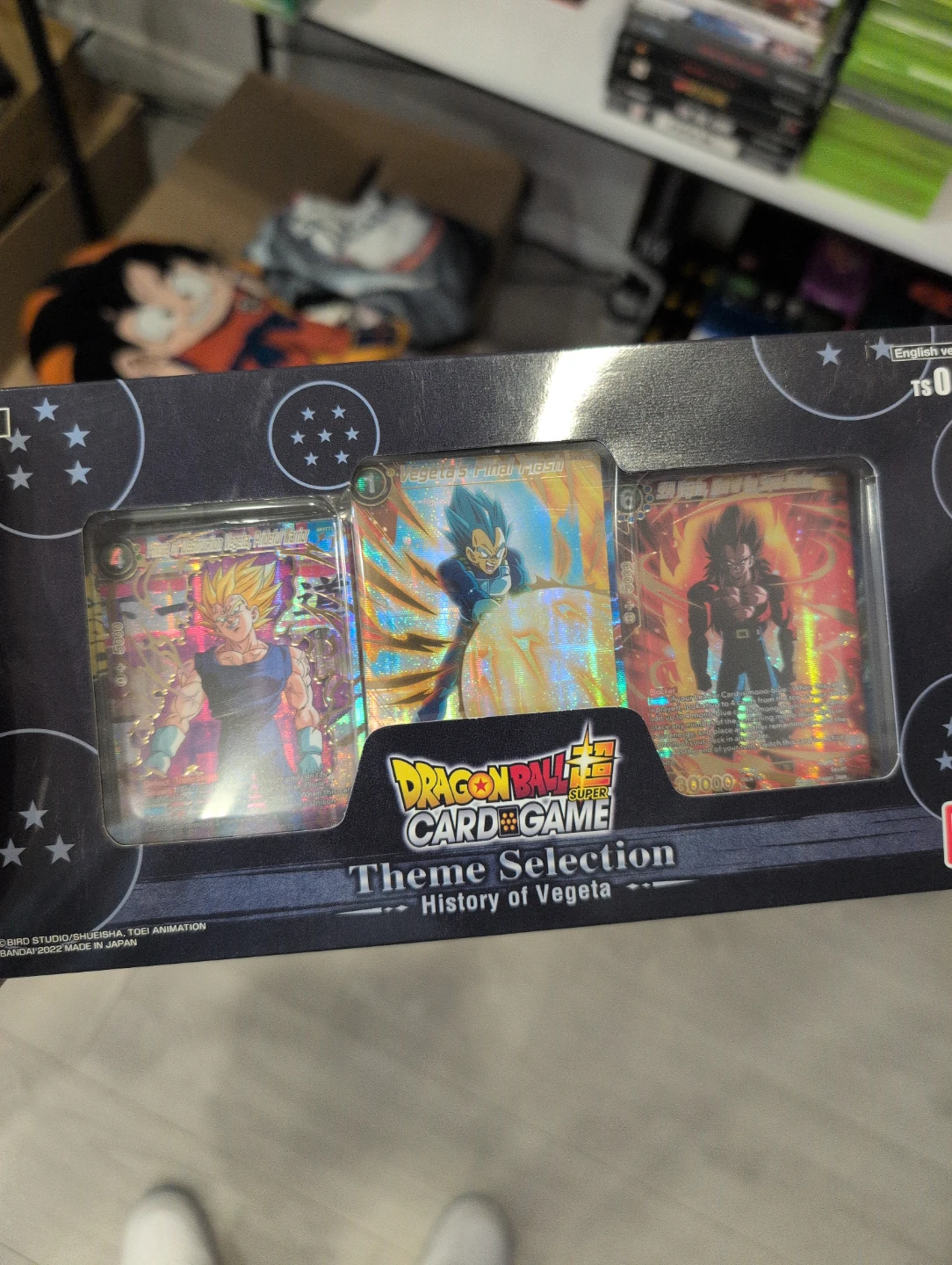 Dragon Ball Super Card Game Theme Selection - History of Vegeta