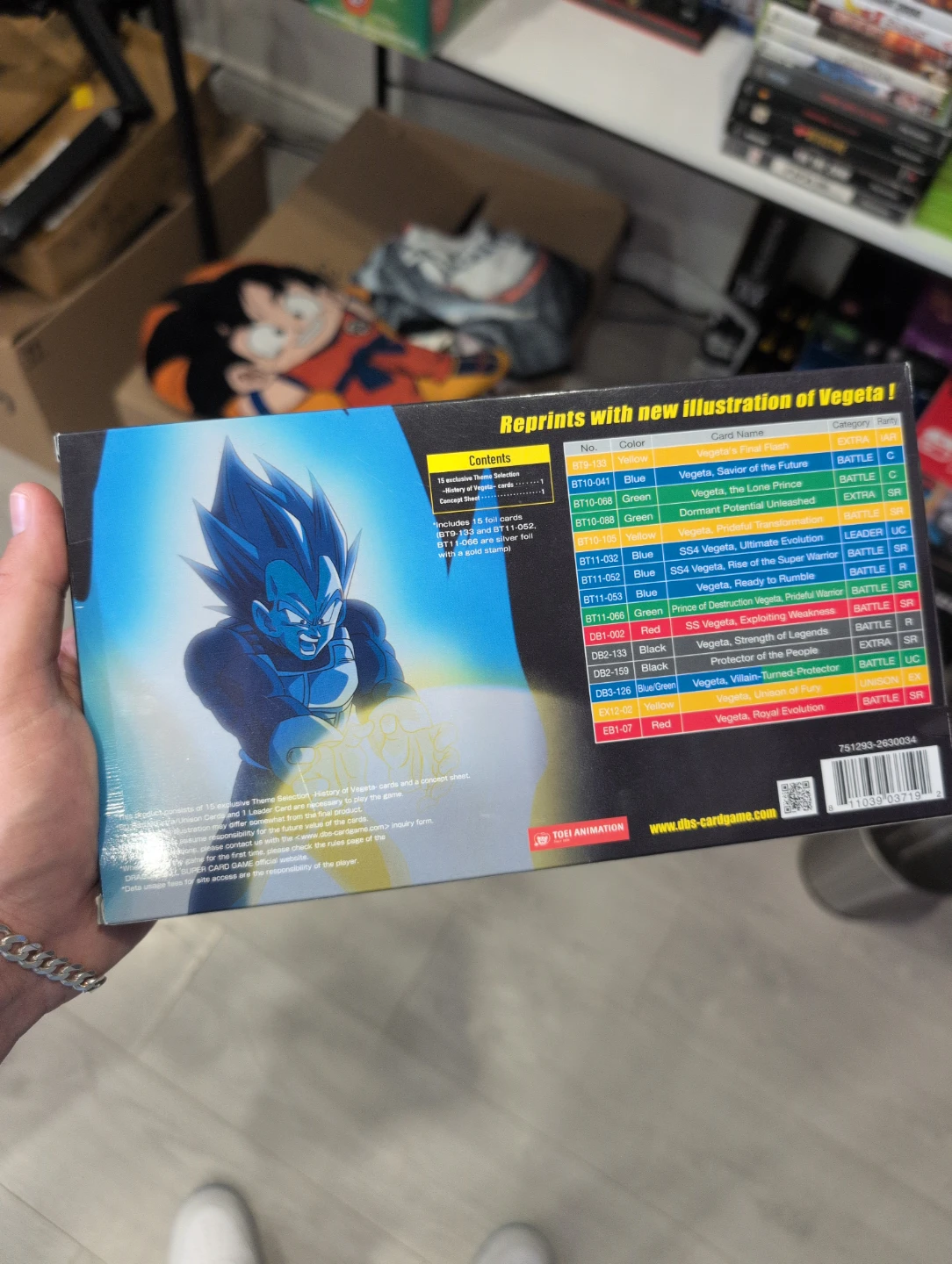 Dragon Ball Super Card Game Theme Selection - History of Vegeta - photo 2