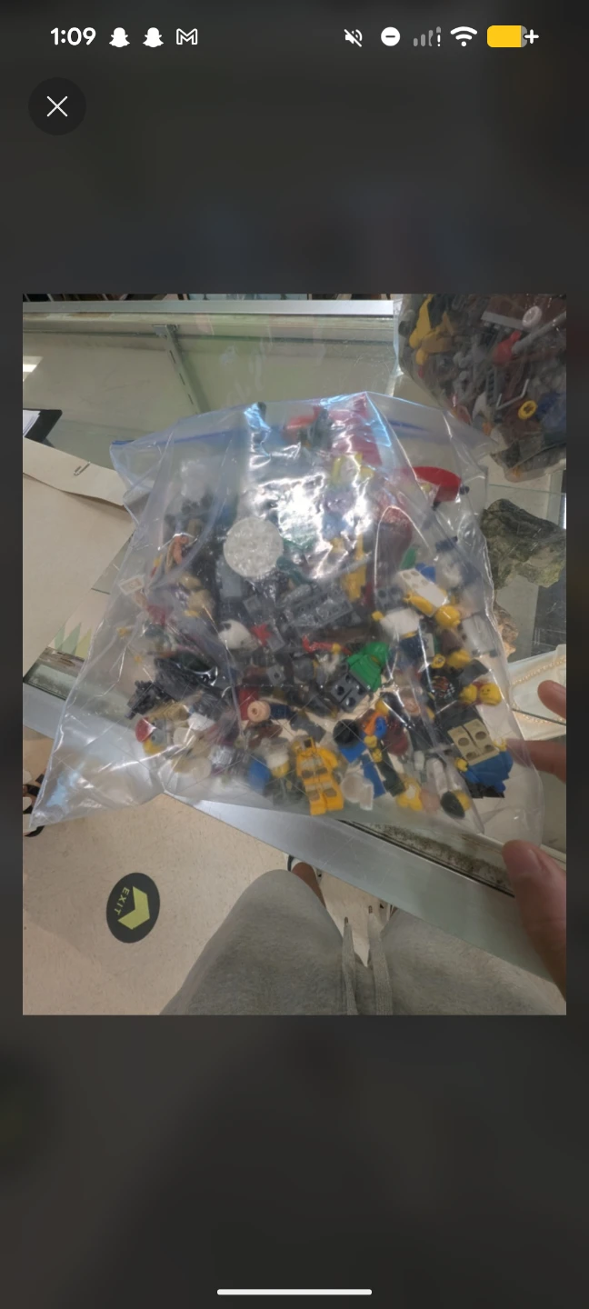 Lego bags $27 each