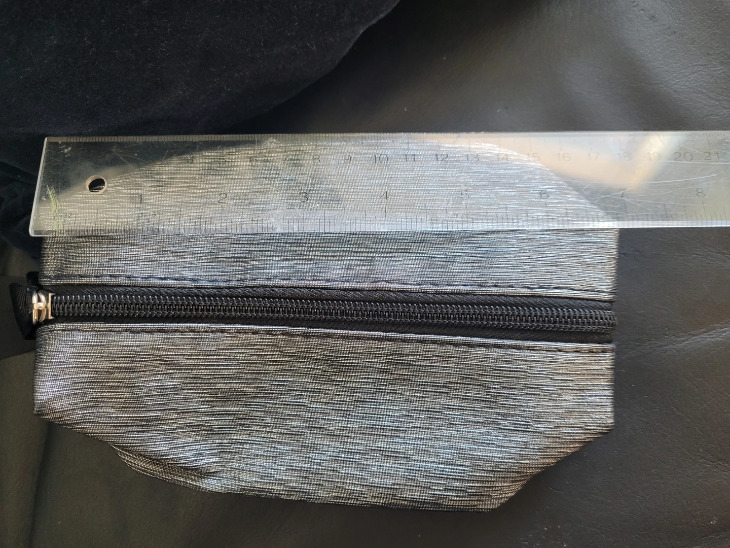 Silver Cosmetic Bag - photo 3