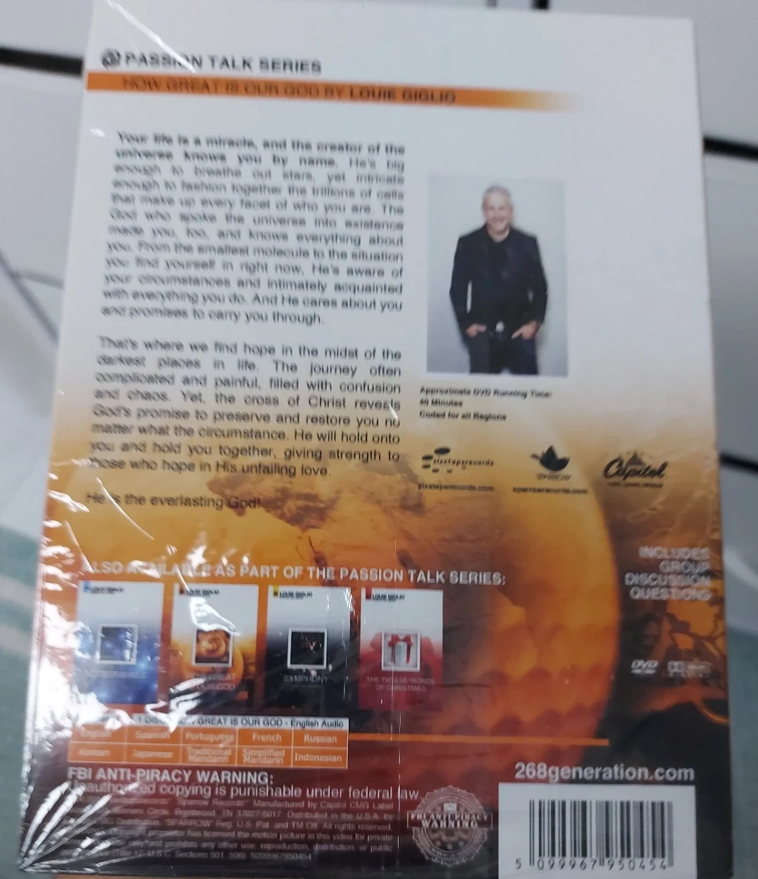 Louie Giglio How Great Is Our God DVD - photo 3