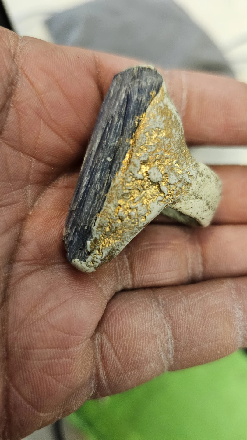 ARelicBlue Kyanite sapphire 💍 w/Gold - photo 4