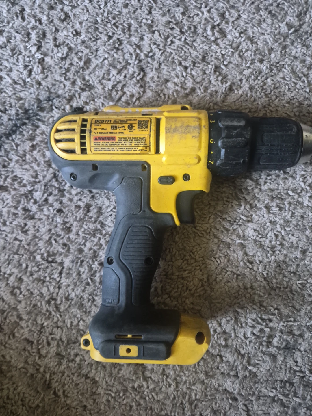 DeWalt DCD771 20V MAX Cordless Drill - photo 2