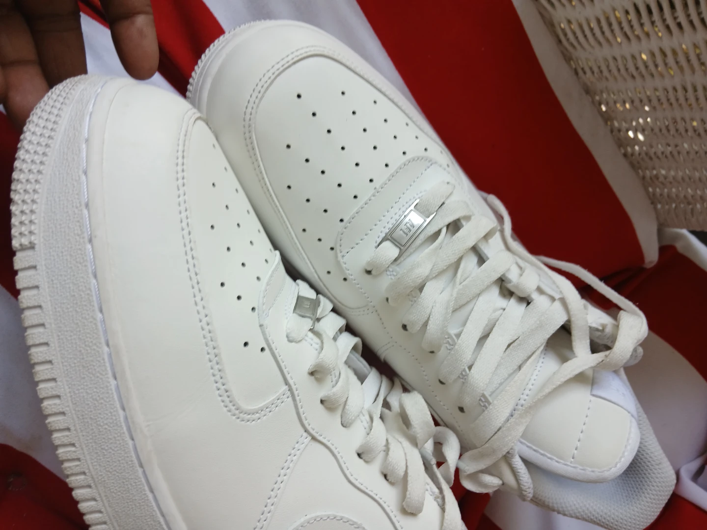 Nike Air Force 1 Low White CW2288-111 Men's Size 12 - photo 5