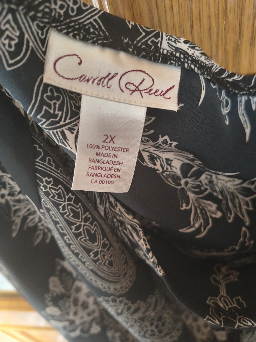 Carroll Reed Women's 2X Paisley Print Skirt - photo 3