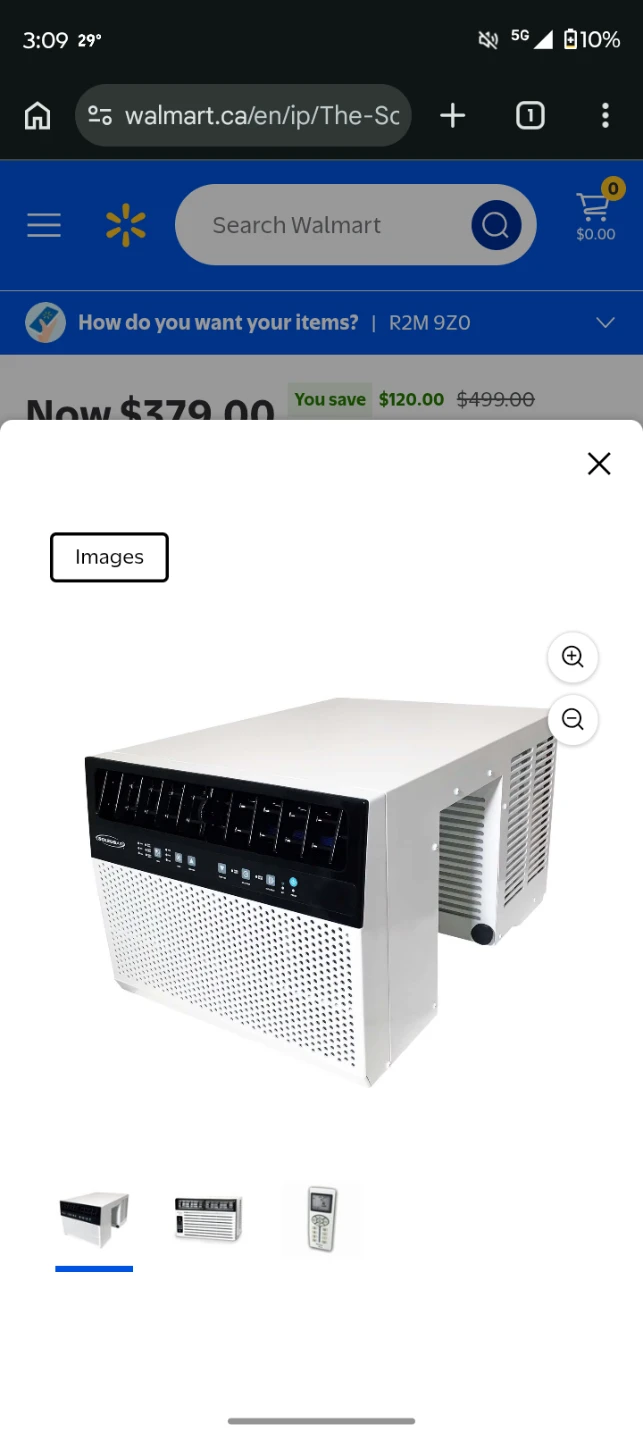 Soleus "saddle" Air Conditioner