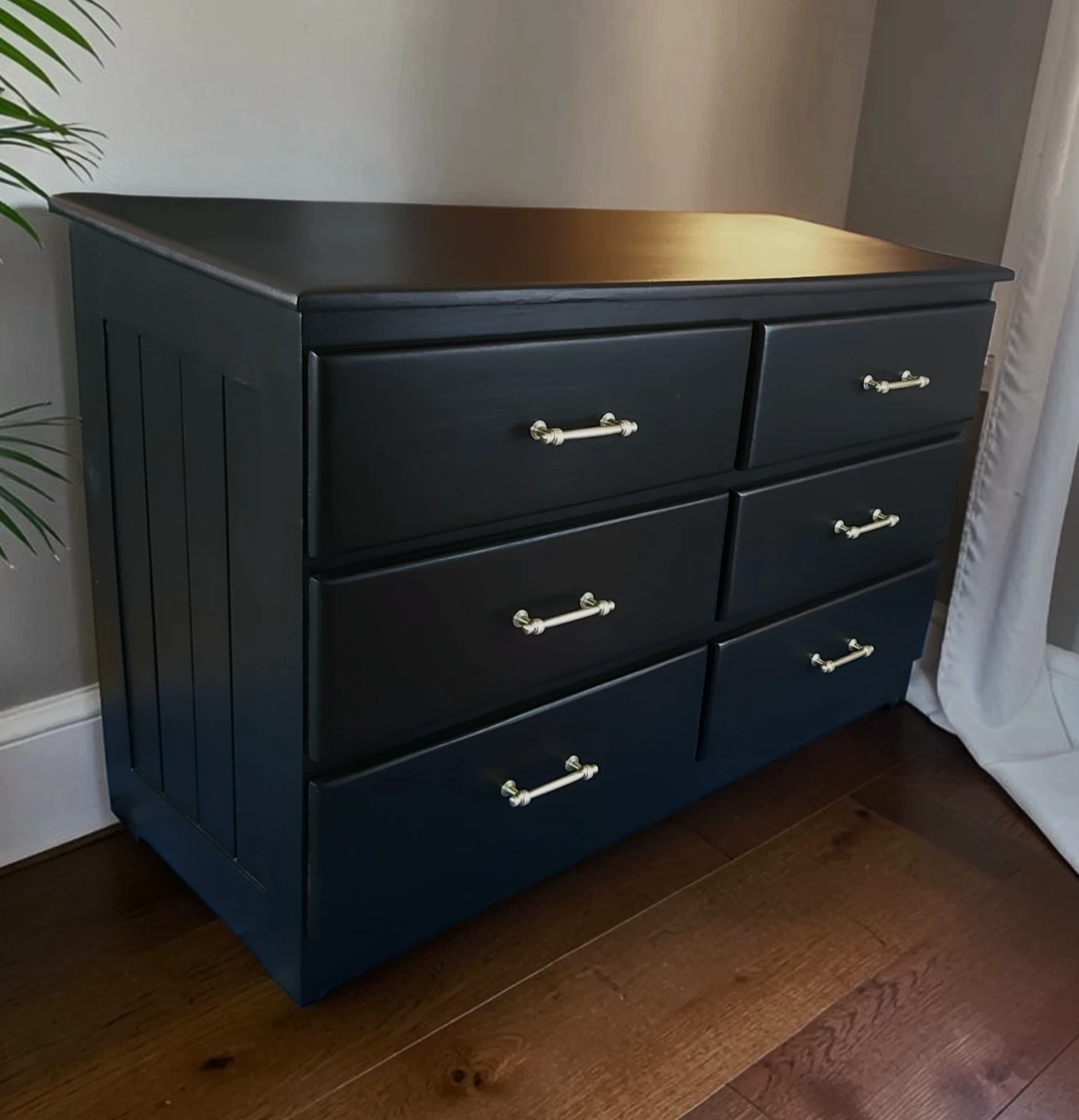 Like BRAND NEW Dresser Black Matte - Champagne Gold Handles - photo 3