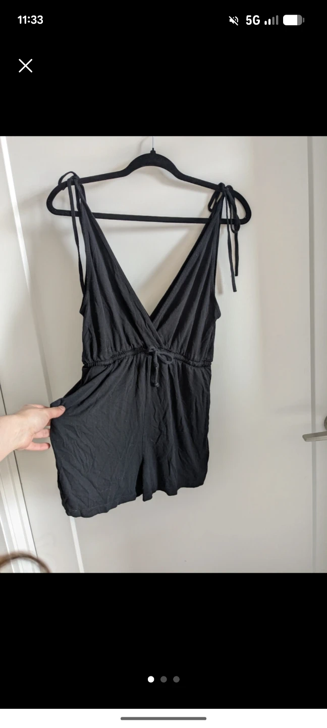 OAK + FORT Black Romper