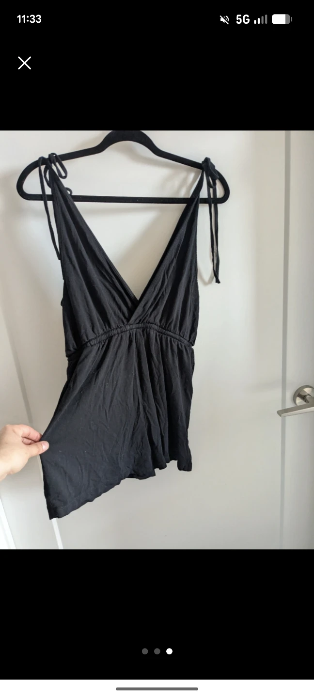 OAK + FORT Black Romper - photo 3