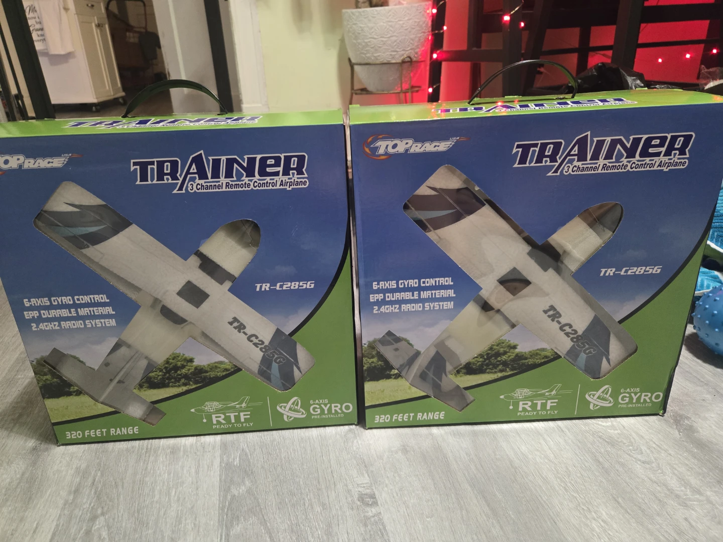 TOPRACE TR-C285G Trainer 3 Channel Remote Control Airplane - photo 3