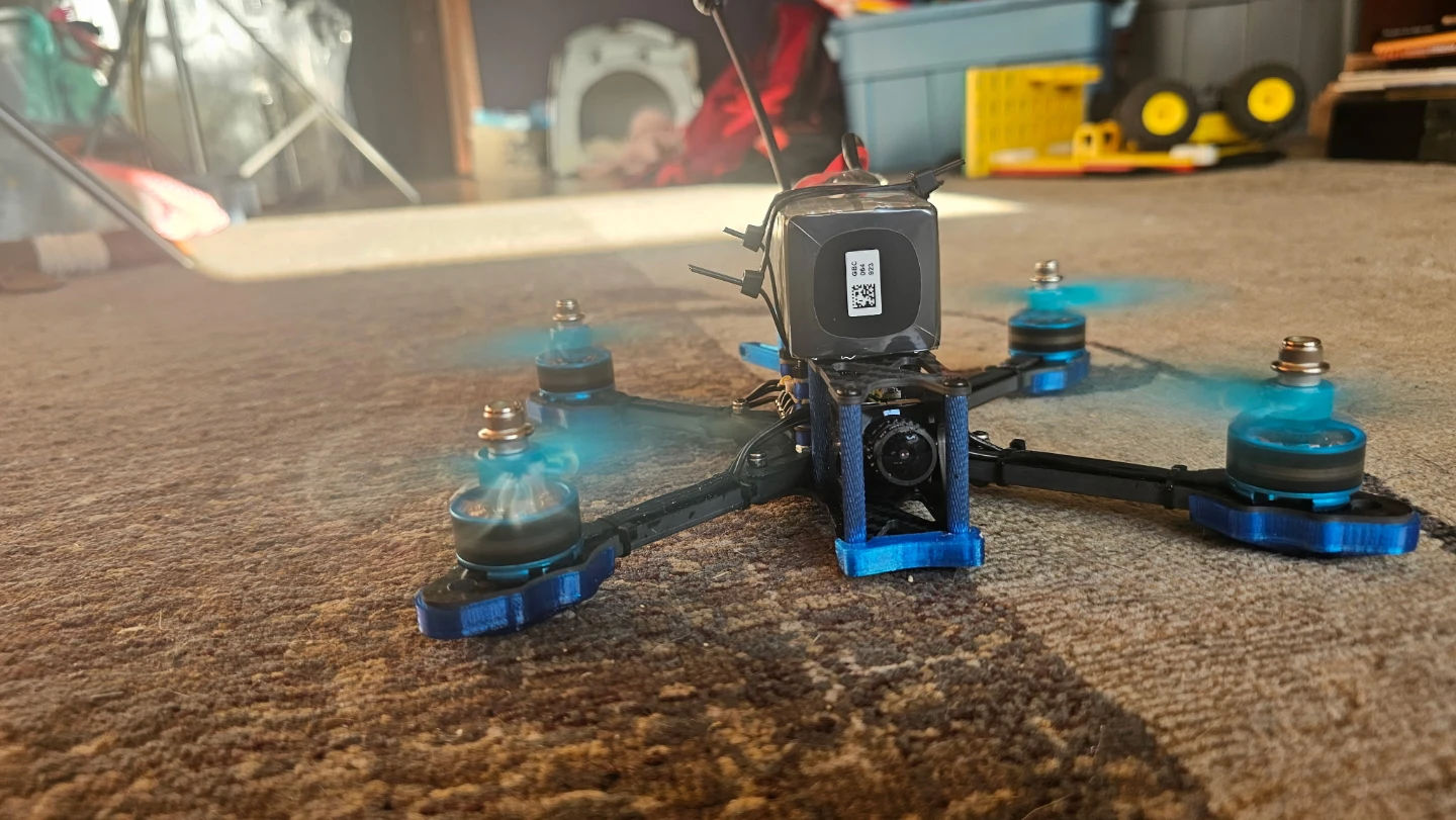Custom FPV Drone with Battery and spare camera - photo 2