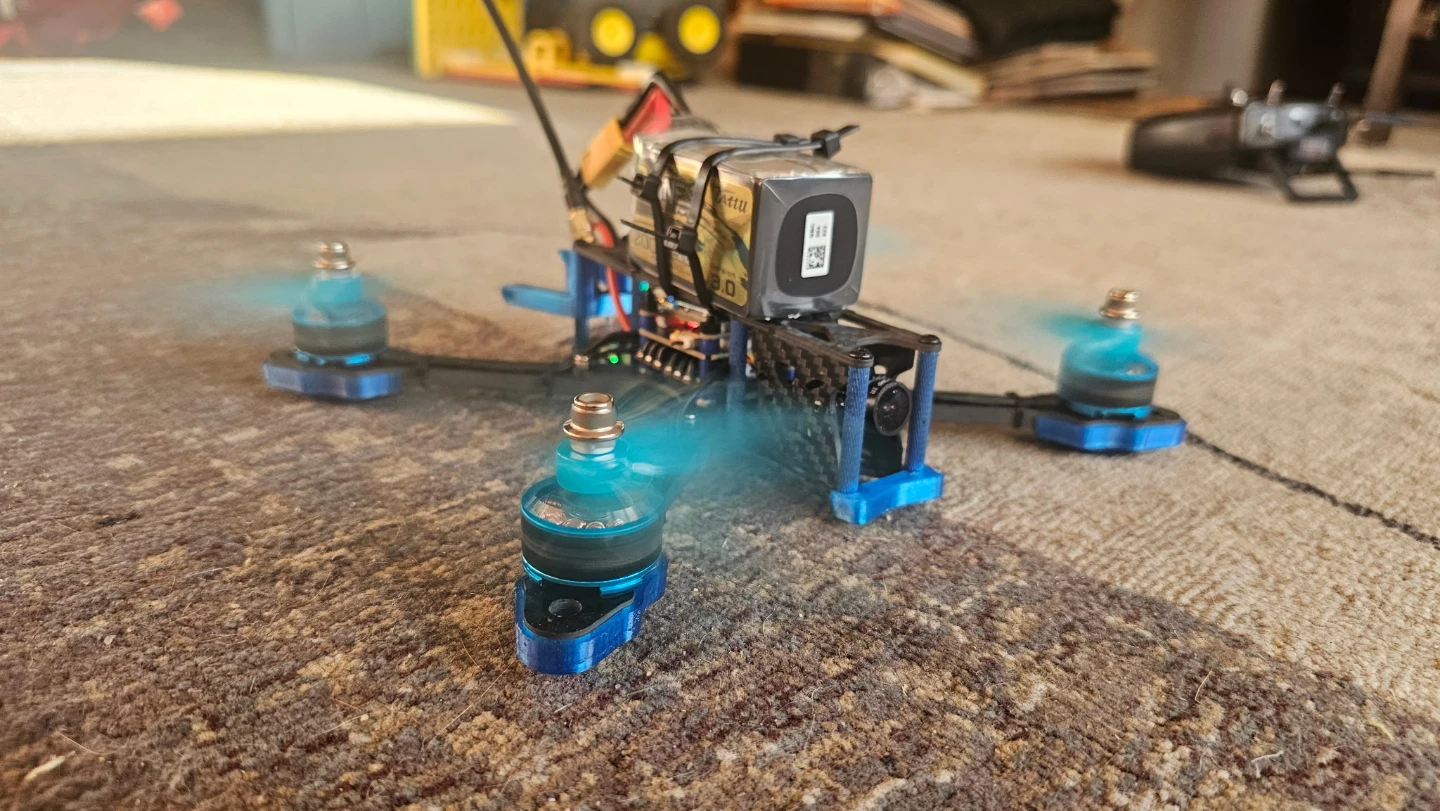 Custom FPV Drone with Battery and spare camera - photo 3