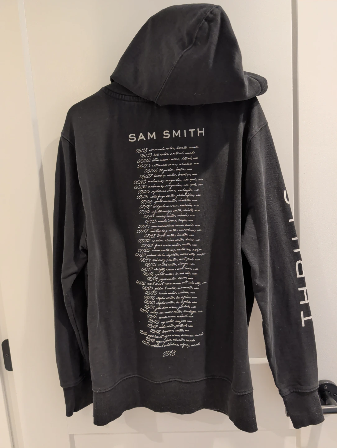 Sam Smith  "The Thrill of it All" 2018 Tour Hoodie - photo 3