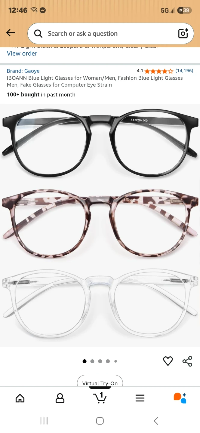 Gaoye Blue Light Blocking Glasses
