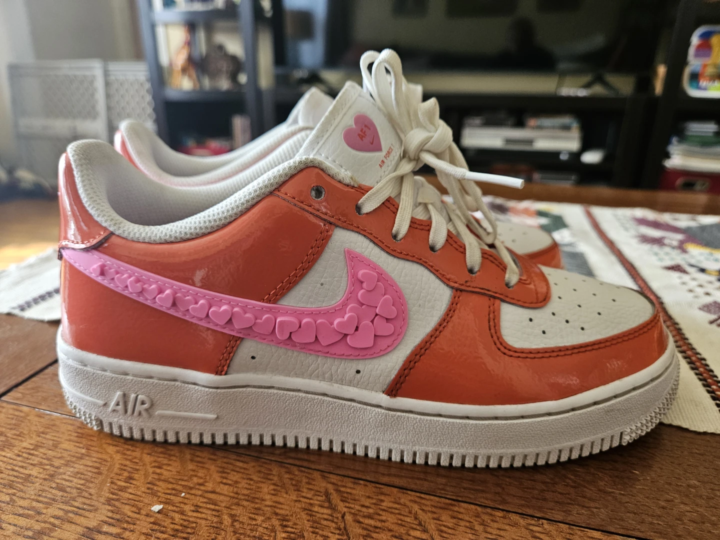 Nike Air Force 1 'Love Letter' Sneakers - photo 2