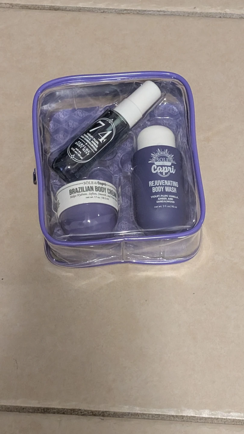 Sole di Capri Travel Set - Perfume Mist, Body Cream, Body Wash