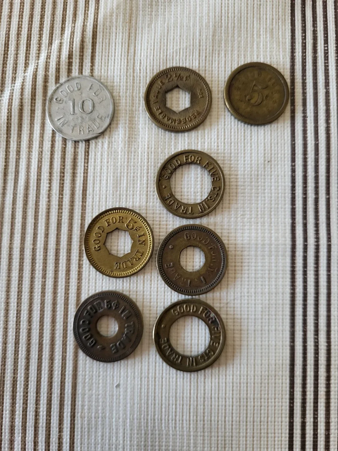 Collection of Canadian Pennies and Token Coins - photo 4