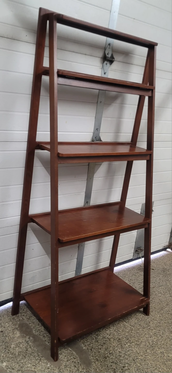 Wooden Ladder Shelf