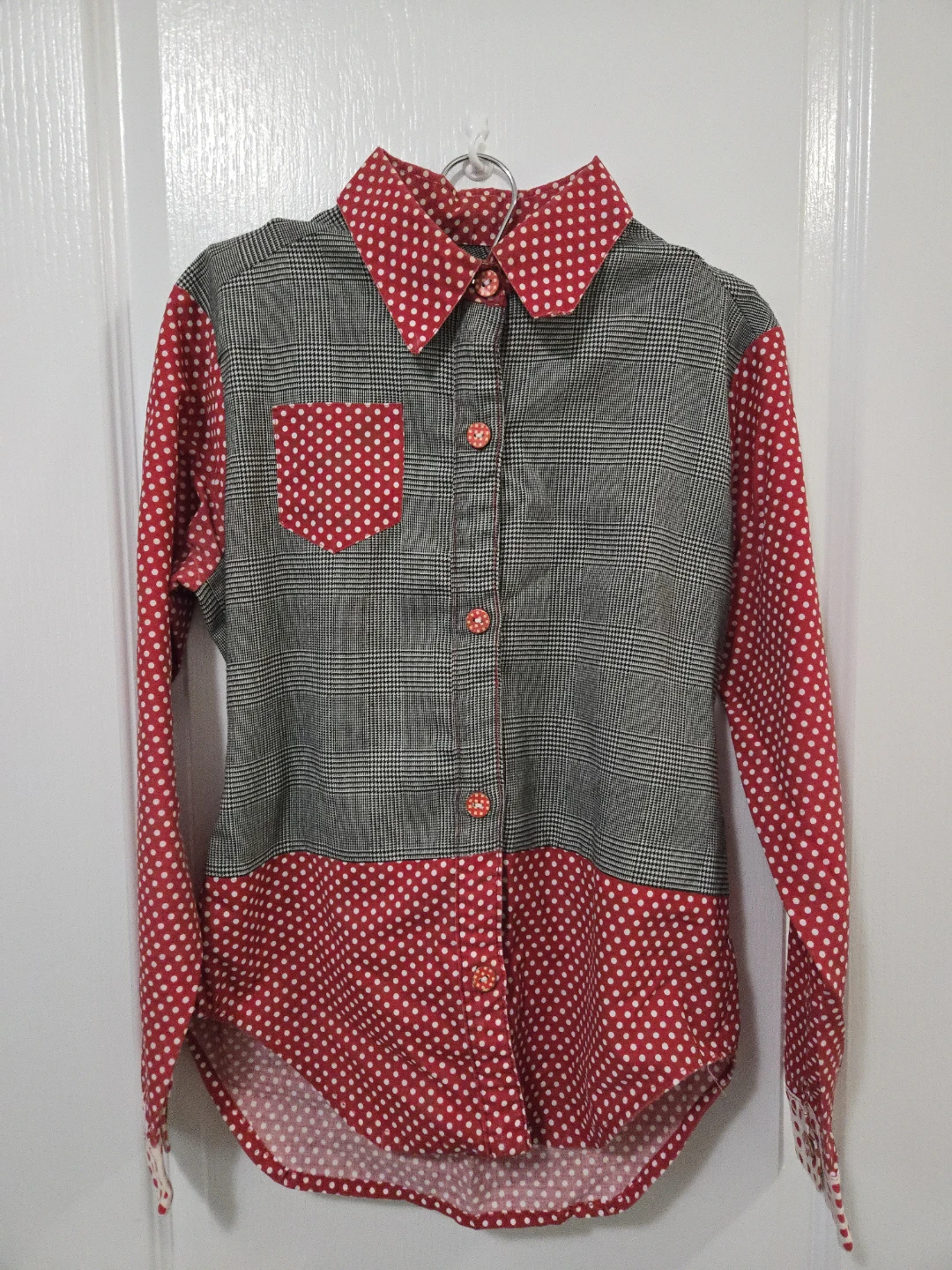 Colourful Button-Up Shirt