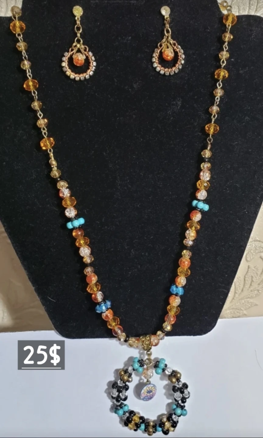 all new set Necklace and Earring - photo 2