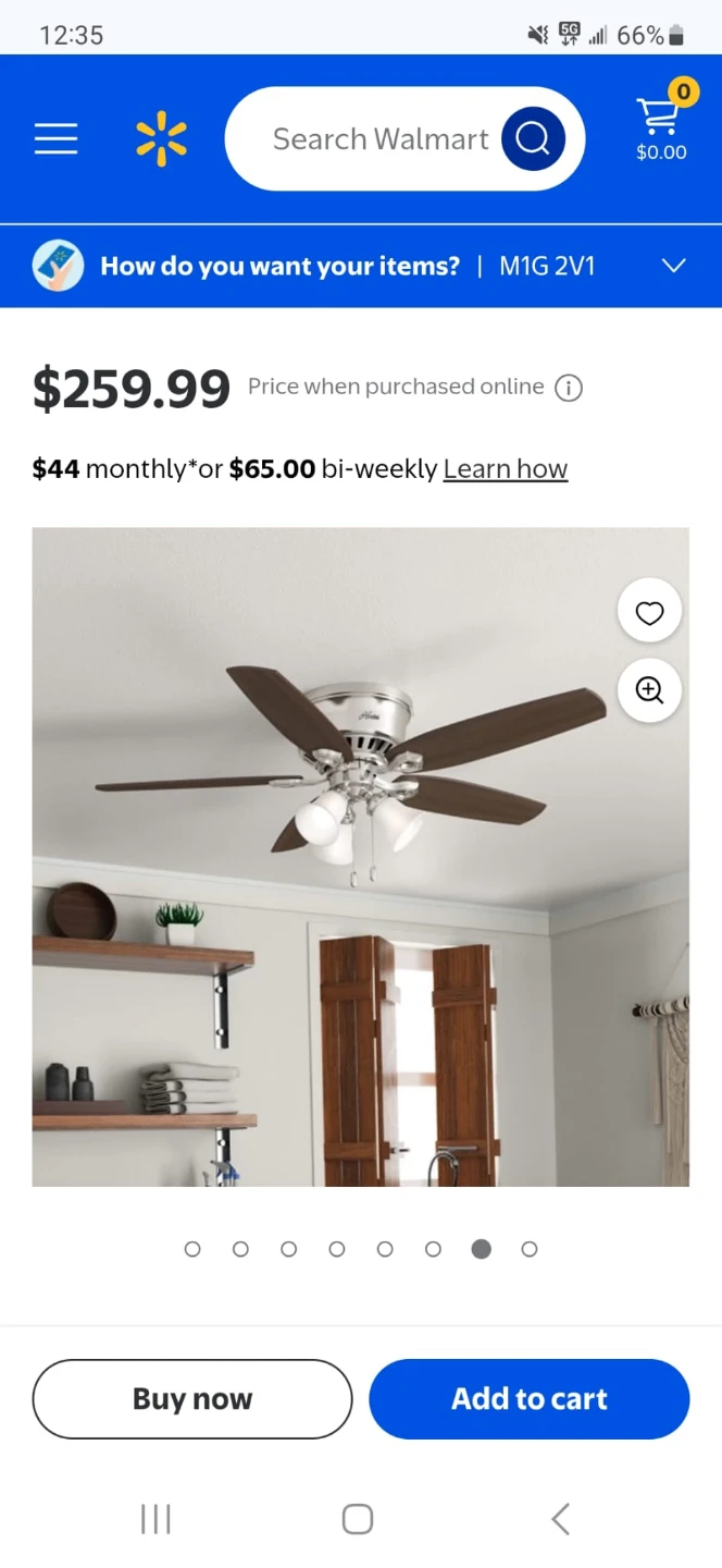 Hunter Builder 52" Low Profile Ceiling Fan - photo 2