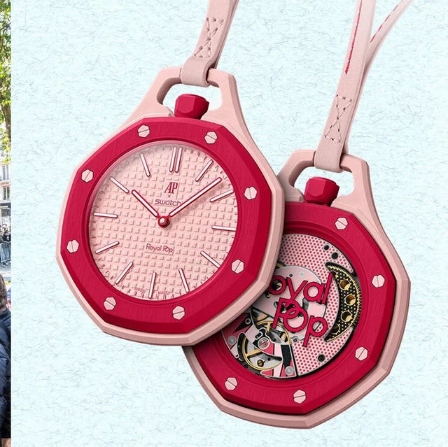 AP Swatch Otto Rosso Royal Pop watch - photo 2