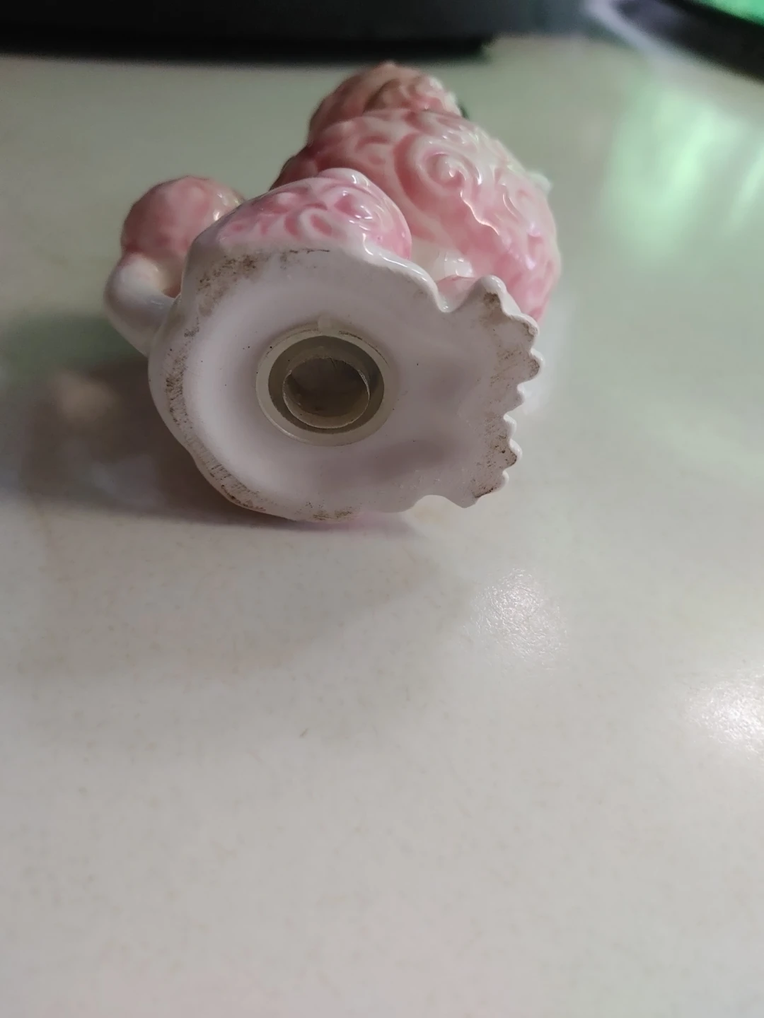 Pink Poodle Salt or Pepper Shaker - from the 50's - photo 4