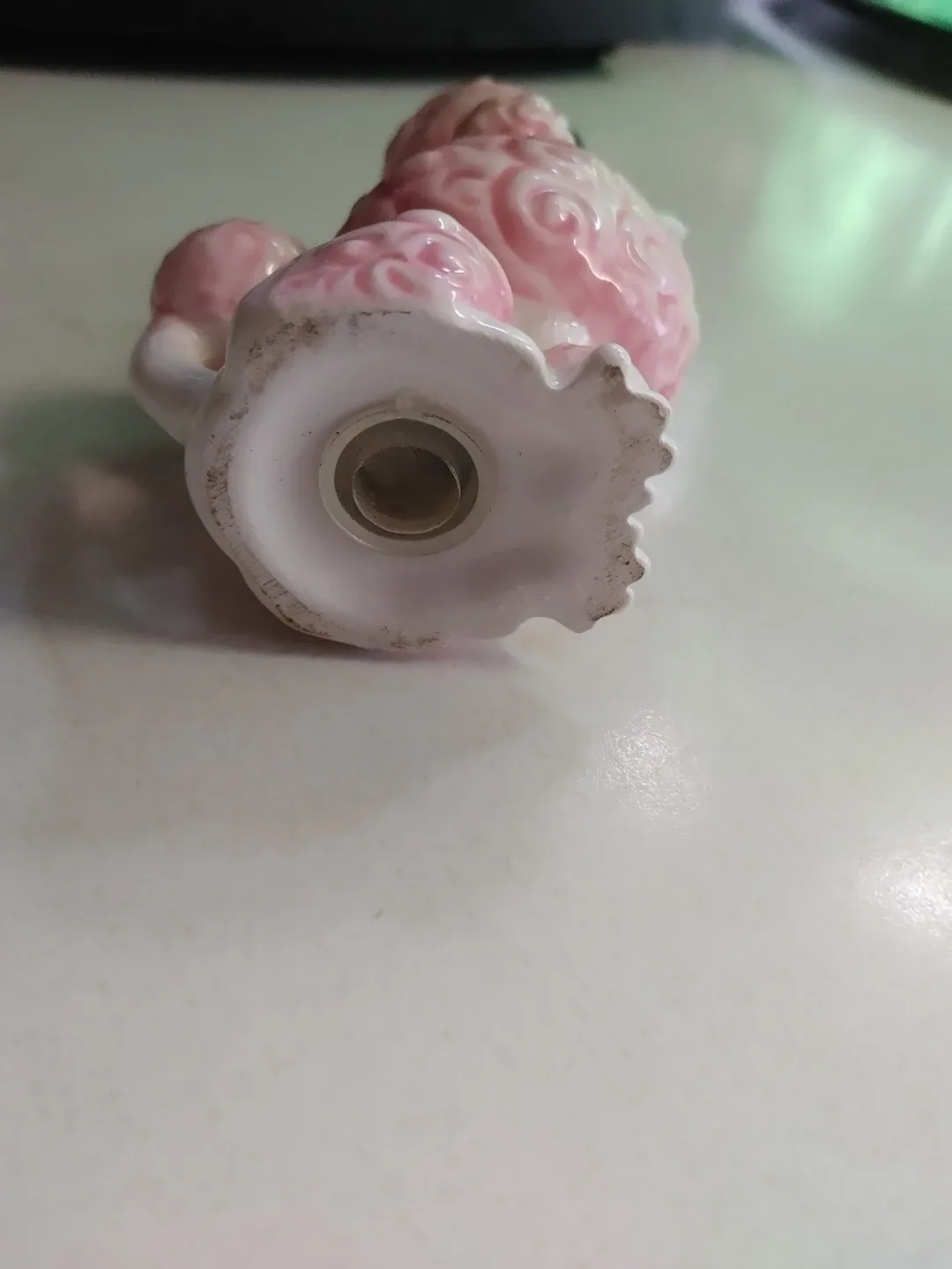 Pink Poodle Salt or Pepper Shaker - from the 50's - photo 4