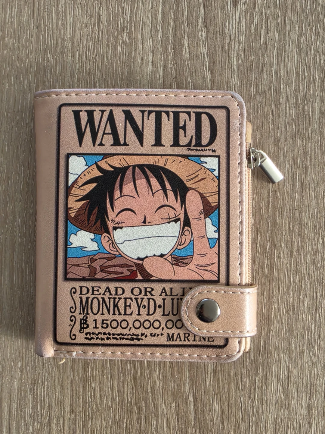 One Piece Monkey D. Luffy Wanted Poster Wallet