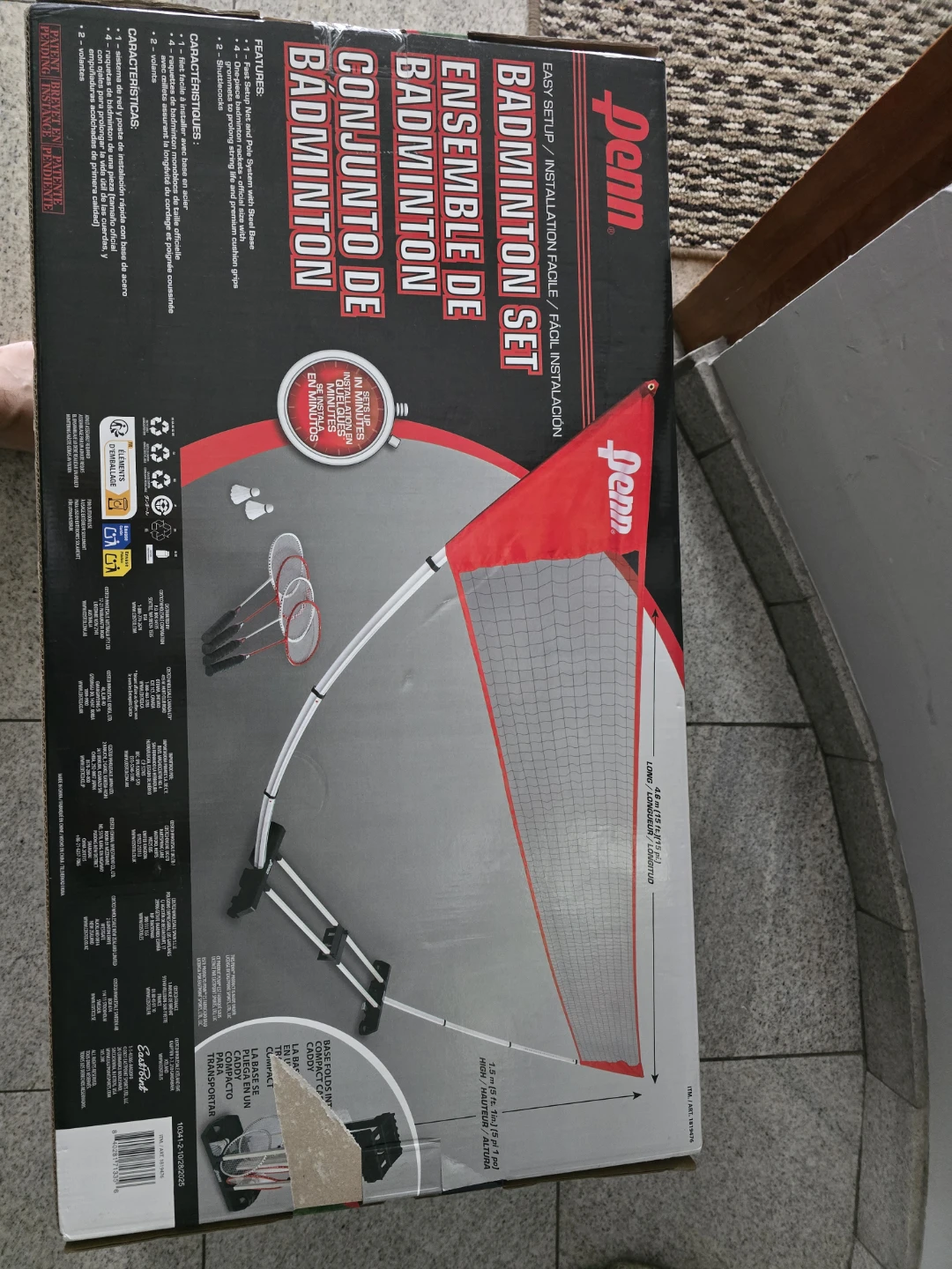 Penn Easy Setup Badminton Set - photo 2