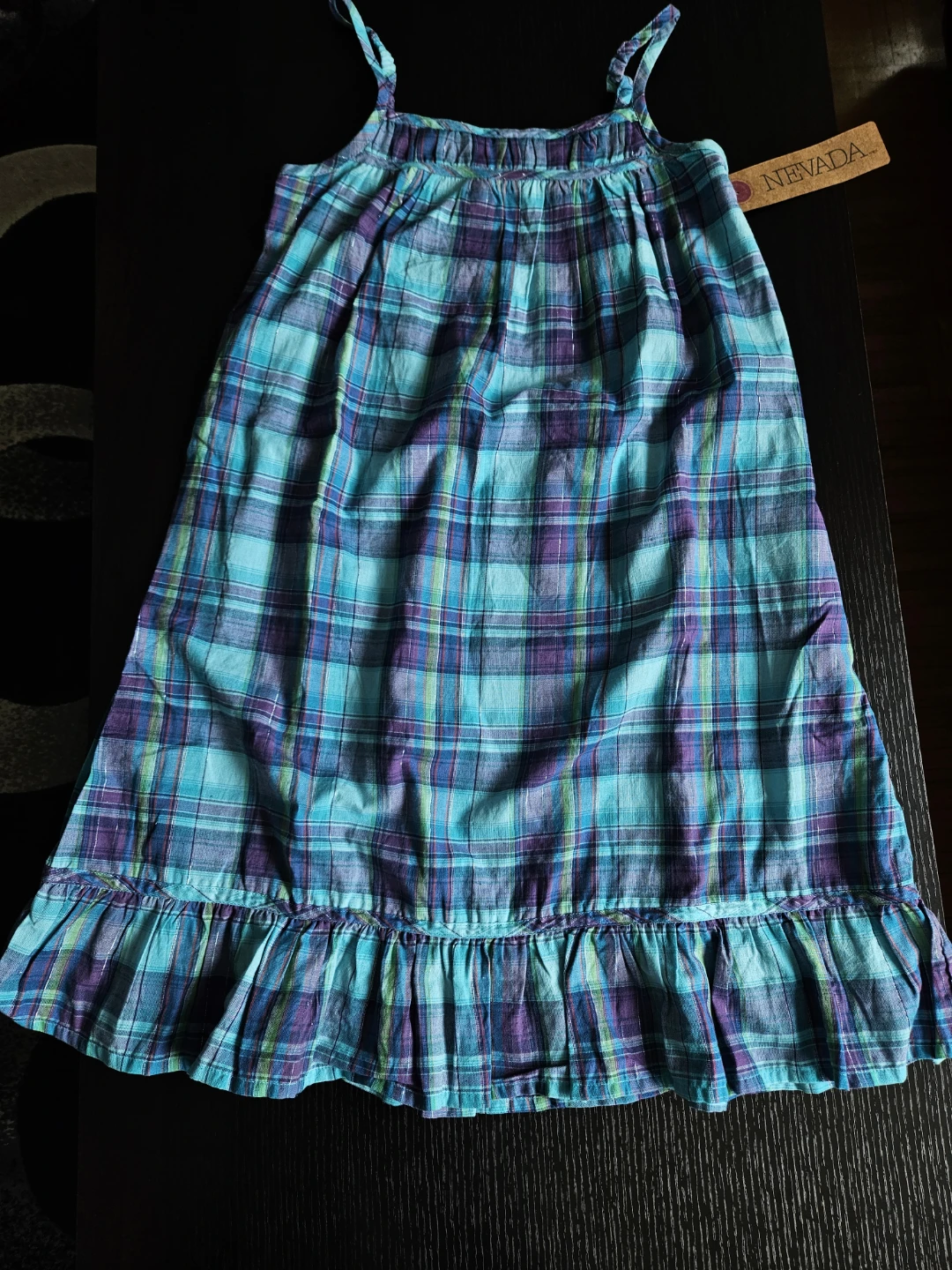 Girls Plaid Dress and T-Shirt Set (New with Tags) - photo 3