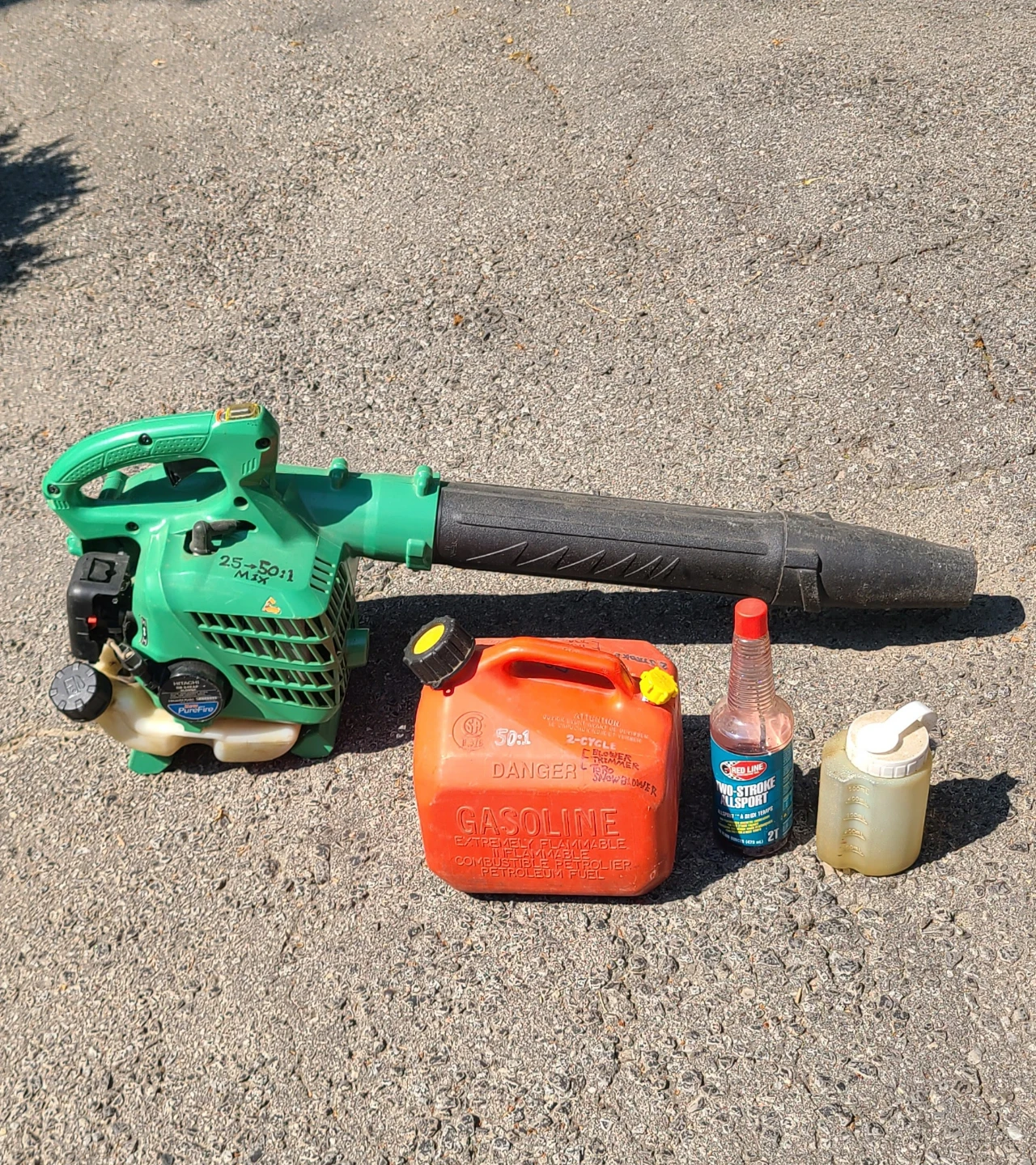 Hitachi Gas Leaf Blower 2- Cycle - Great Condition!