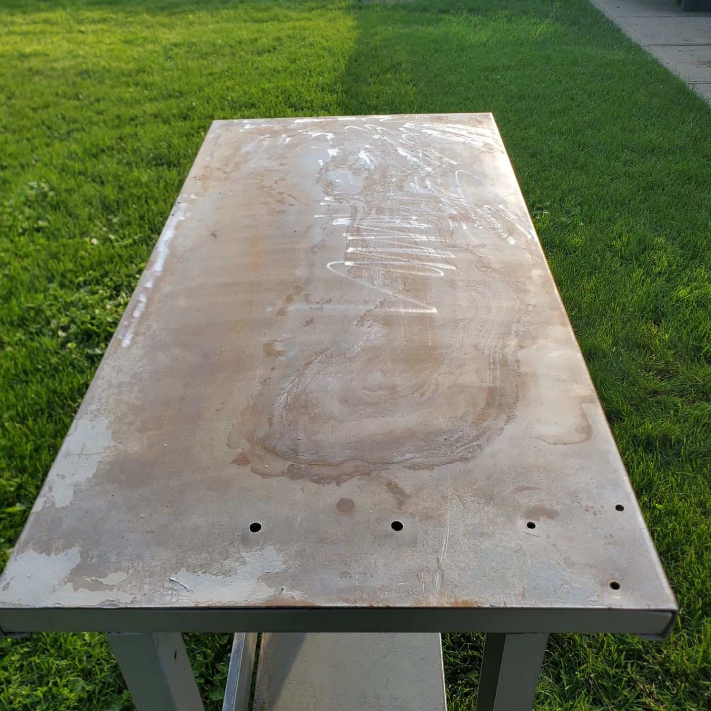 Metal Workbench with Shelf - photo 2